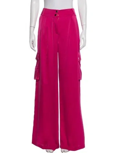 Pre-owned Ramy Brook Wide Leg Pants In Pink