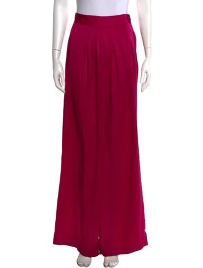 Pre-owned Ramy Brook Wide Leg Pants In Pink
