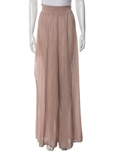Pre-owned Ramy Brook Wide Leg Pants In Pink