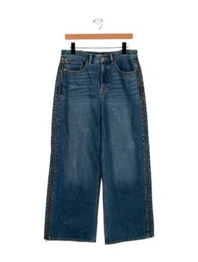 Pre-owned Ramy Brook Wide Leg Pants W/ Tags In Blue