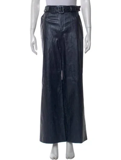 Pre-owned Ramy Brook Wide Leg Pants W/ Tags In Blue