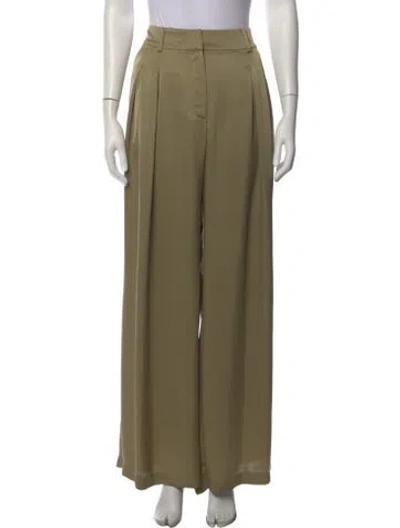 Pre-owned Ramy Brook Wide Leg Pants W/ Tags In Green
