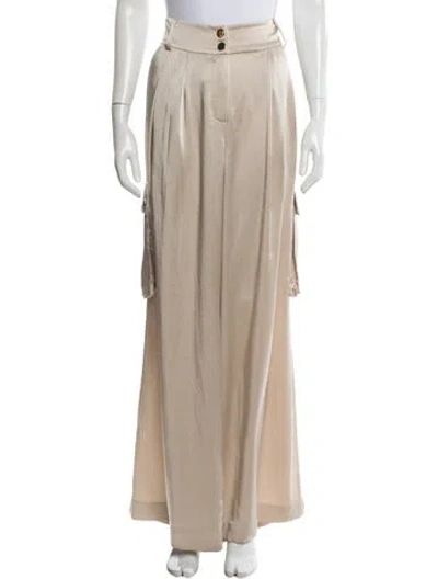 Pre-owned Ramy Brook Wide Leg Pants W/ Tags In Neutral