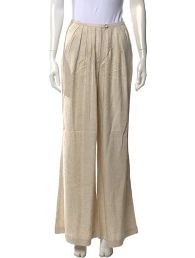 Pre-owned Ramy Brook Wide Leg Pants W/ Tags In Neutral