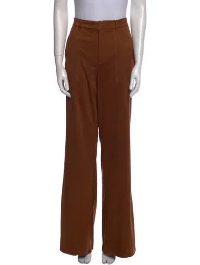 Pre-owned Ramy Brook Wide Leg Pants W/ Tags In Orange