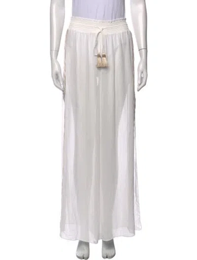 Pre-owned Ramy Brook Wide Leg Pants W/ Tags In White