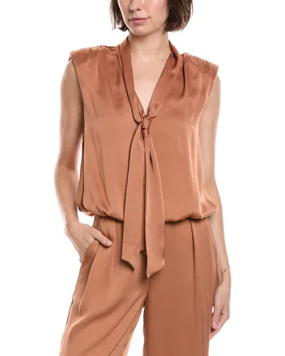 Ramy Brook Winnet Shirt In Brown
