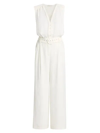 Ramy Brook Women's Astrid Sleeveless Jumpsuit In White