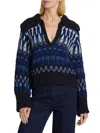 Ramy Brook Augustus Sweater In Blue