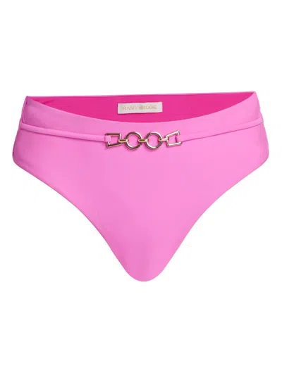 Ramy Brook Bethany Bikini Bottom In Pink