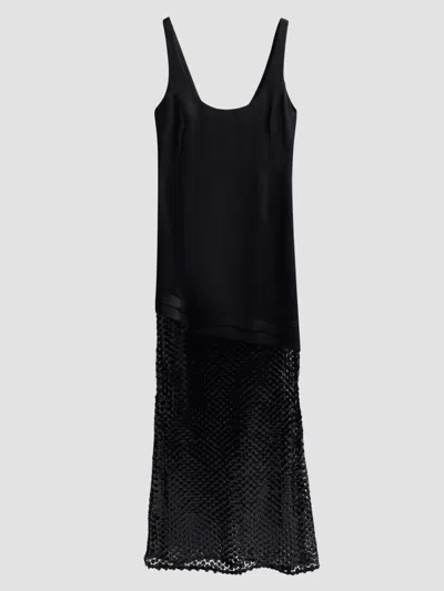 Ramy Brook Women's Blossom Mesh Gown In Black