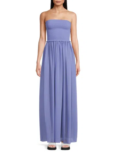 Ramy Brook Women's Calista Smocked Off-the-shoulder Dress In Belle Flow