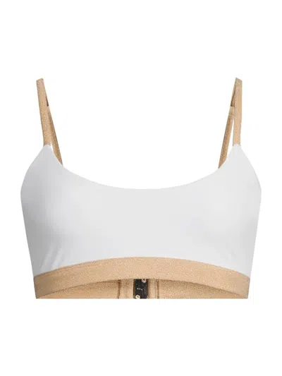 Ramy Brook Women's Cari Bikini Top In White