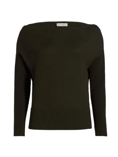 Ramy Brook Women's Chance Off-the-shoulder Sweater In Green