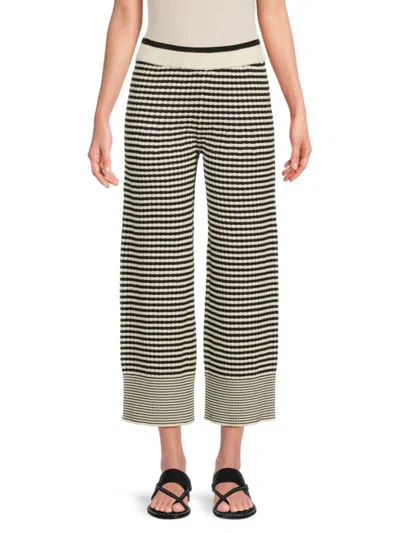 Ramy Brook Women's Cher Striped Pull-on Pants In Multi
