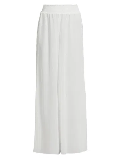 Ramy Brook Women's Dario Lace-side Pants In White