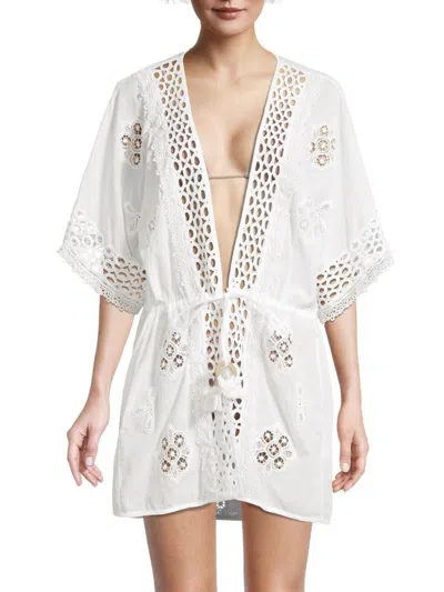 Ramy Brook Women's Delphine Coverup Dress In White
