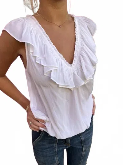 Ramy Brook Women's Didi Top In Ivory In Multi