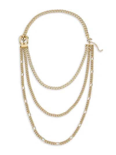 Ramy Brook Women's Emelia Layered Buckle Necklace In Neutral