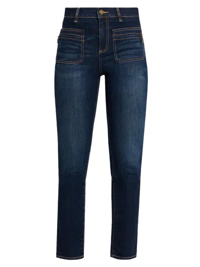 Ramy Brook Women's Emmy High-rise Skinny Jeans In Blue