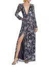 Ramy Brook Women's Estelle Floral Maxi Dress In Black