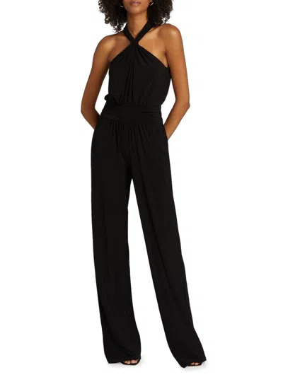 Ramy Brook Women's Femi Halter Jumpsuit In Black