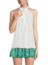 RAMY BROOK WOMEN'S FLORAL SLEEVELESS TOP