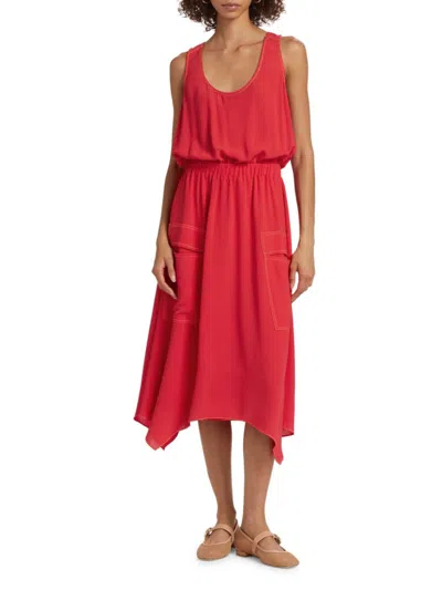 Ramy Brook Women's Hallie Sleeveless Midi-dress In White