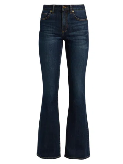 Ramy Brook Women's Helena Flared Jeans In Blue