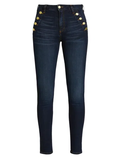 Ramy Brook Women's Helena High-rise Skinny Jeans In Blue