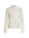 RAMY BROOK WOMEN'S HULDA TULLE EMBROIDERED SHIRT