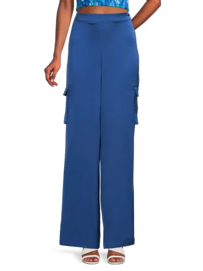Ramy Brook Women's Janice Cargo Pants In Beacon Blue