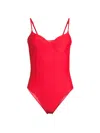 RAMY BROOK WOMEN'S JAYDA BUSTIER ONE-PIECE SWIMSUIT