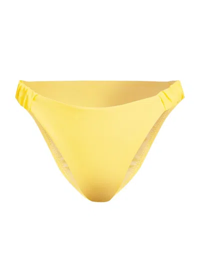 Ramy Brook Women's Joelle Bikini Bottoms In Yellow