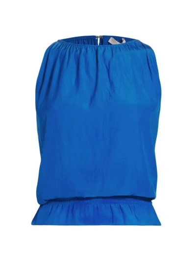 Ramy Brook Women's Lauren Sleeveless Top In Marrakech Blue