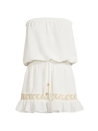 Ramy Brook Women's Lauryn Strapless Minidress In White