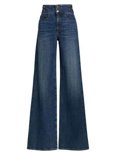 Ramy Brook Women's Liv Flare Jeans In Blue