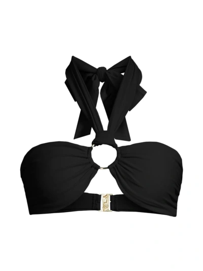 Ramy Brook Women's Marie Bikini Top In Black