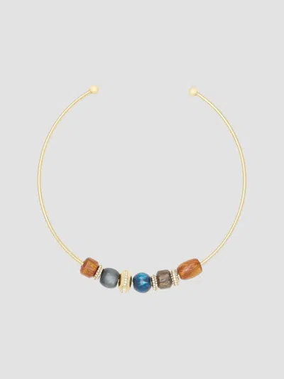 Ramy Brook Women's Maya Goldtone & Mixed-media Beaded Necklace