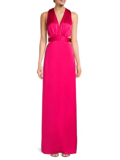 ramy brook hot pink dress Ramy Brook Leia Sleeveless Mini Dress in Hot Pink