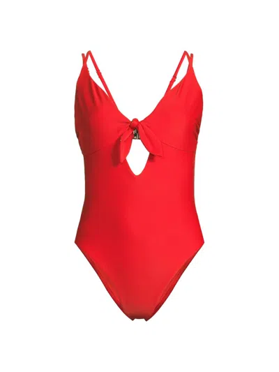 Ramy Brook Women's Nichelle One-piece Swimsuit In Red