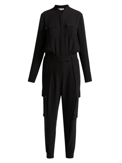 Ramy Brook Women's Onyx Utility Jumpsuit In Black