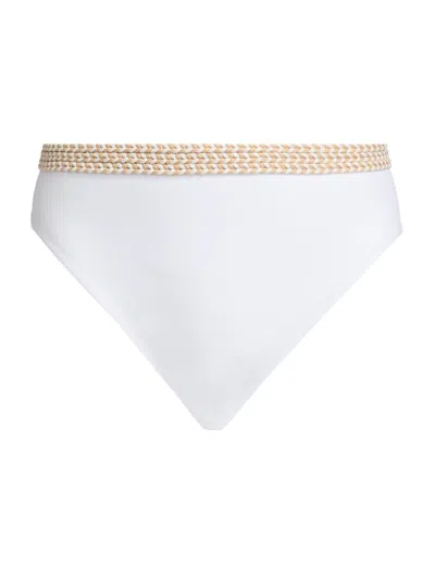 Ramy Brook Women's Peggy Bikini Bottom In White