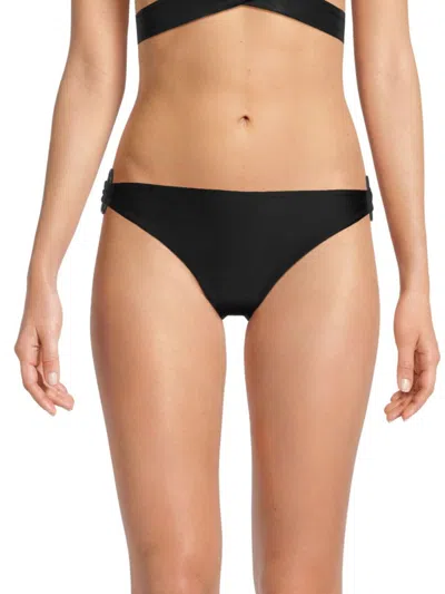 RAMY BROOK WOMEN'S PERI SOLID BIKINI BOTTOM 