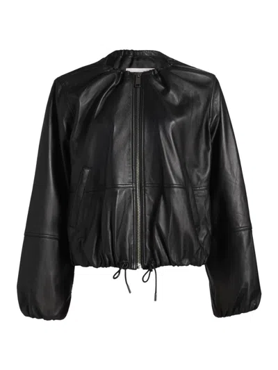 Ramy Brook Women's Priscilla Leather Jacket In Black