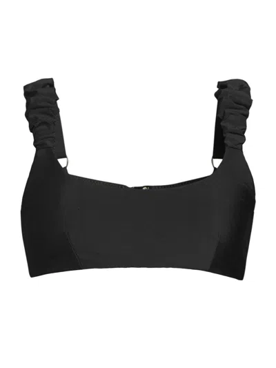 Ramy Brook Women's Rachel Bikini Top In Black