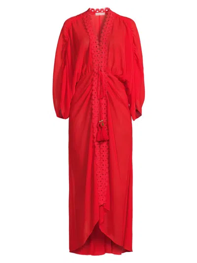 Ramy Brook Women's Raelynn Maxi Dress In Red