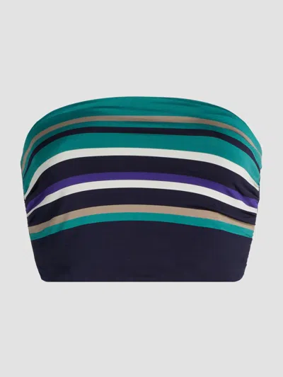 Ramy Brook Women's Raya Stripe Tube Top In Green