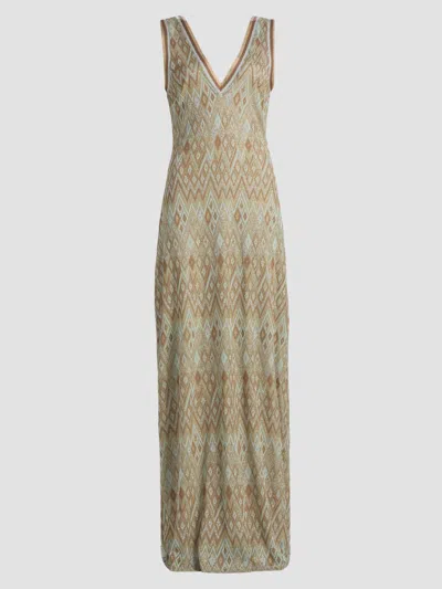 Ramy Brook Reese Geometric Maxi Dress In Multi