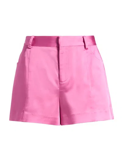 Ramy Brook Women's Rosalind Satin Shorts In Pink